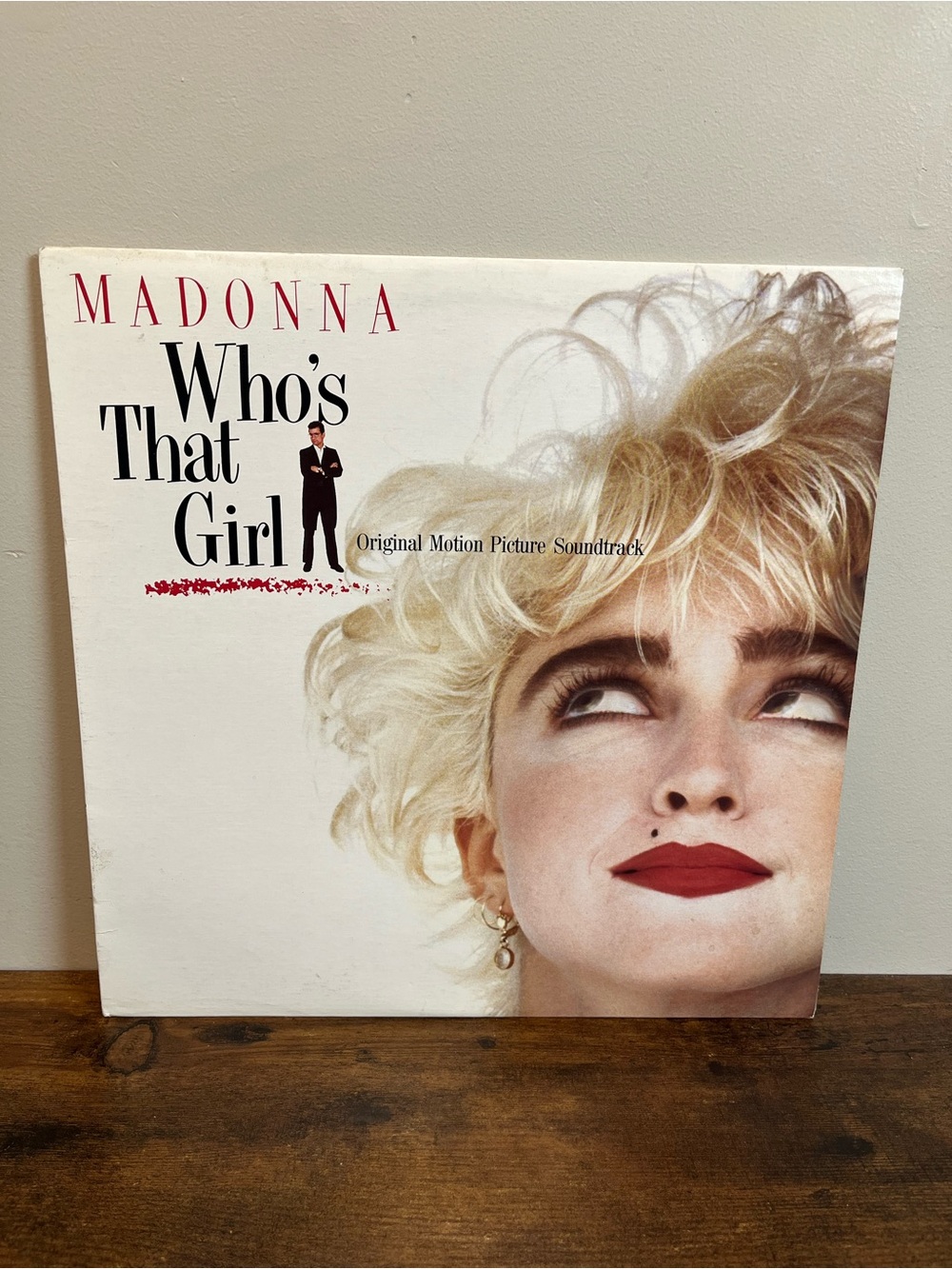 Madonna Who's That Girl Soundtrack Vinyl Record